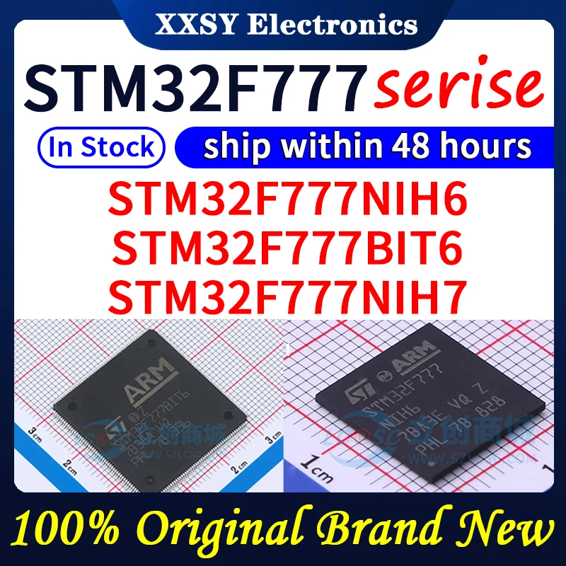 

STM32F777NIH6 STM32F777BIT6 STM32F777NIH7 100% качество оригинал новый MCU IC