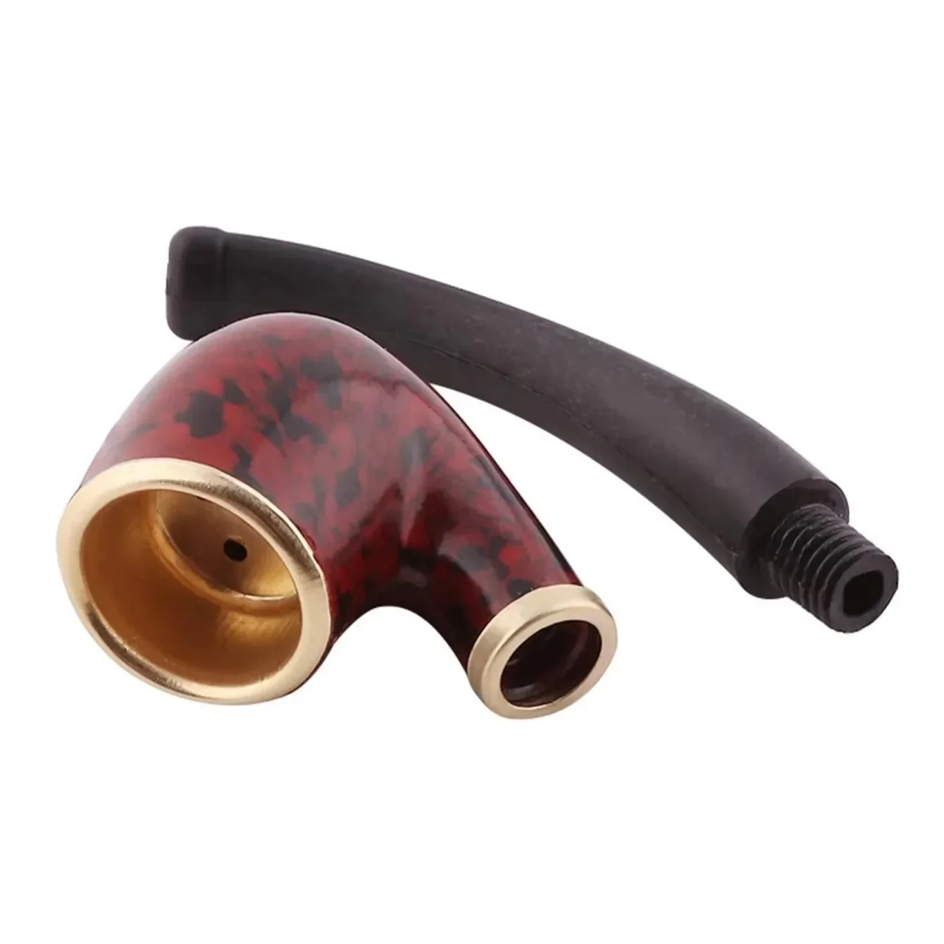 Mini Portable Boss Small Pipe Resin Bend Simple Novice Practice Pipe