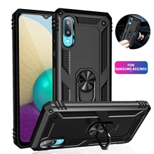 

Shockproof Armor Kickstand Phone Case For Redmi Note 10 9 Pro Max POCO F3 M3 Xiaomi 11 Lite 10 Finger Magnetic Ring Holder Cover