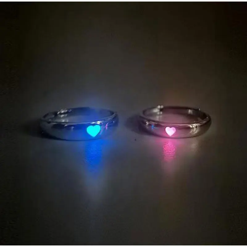 Led Light Rings Gift Box Display Case For Wedding Engagement Propose With  Pendant Earrings Coins Creative Jewelry Box With Led Light Black | Fruugo NO