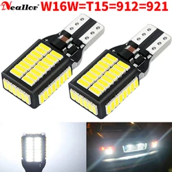 Dual Pack LED Canbus Reverse Light Bulbs - T15 (White W16W T15)