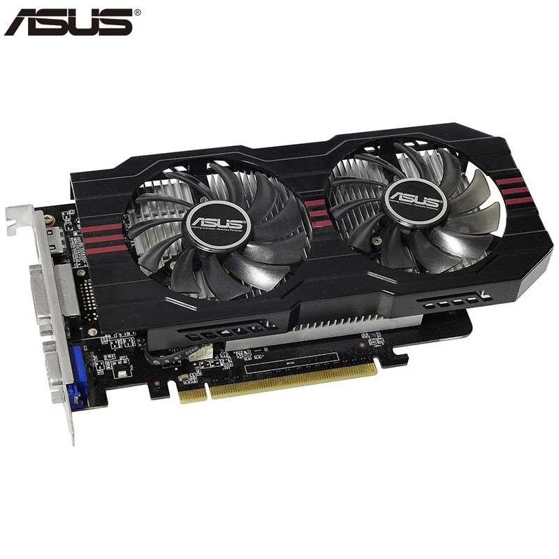 ASUS Graphics Card GTX 750 2GB 128Bit 2560×1600 PCI Express 3.0 16X GDDR5 Video Cards for nVIDIA Geforce GTX 750 Used VGA Cards