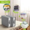 Creative Bed Sheet Storage Box Clothing Fabric Sheet  Organizer Wardrobe Blanket Quilt Cover Non-woven Storage Box 1