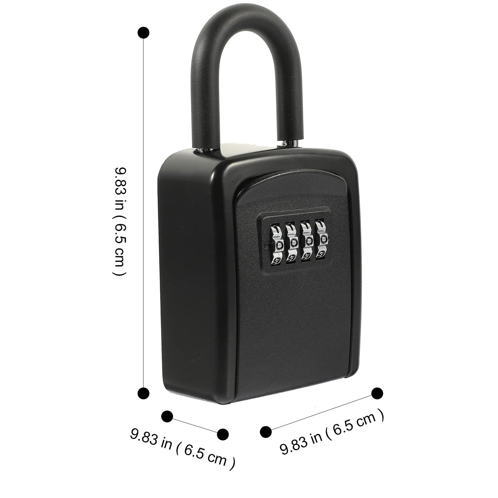 Weatherproof Car Keys Code Combination Security Lock Outdoor Key Storage Box