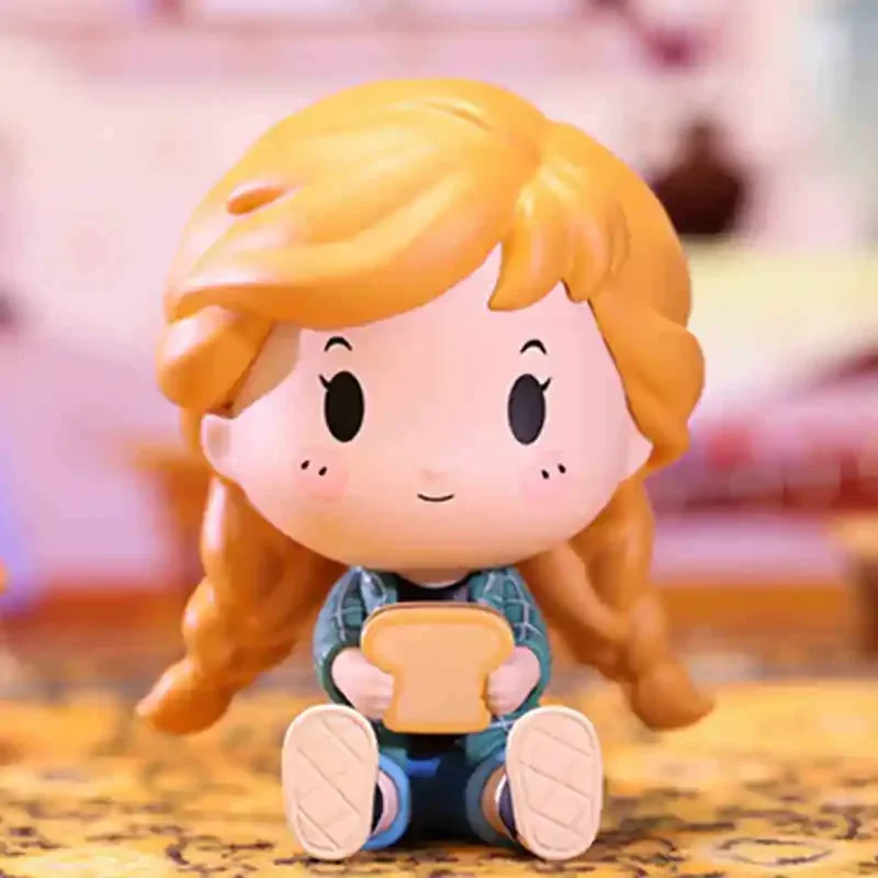 POP MART Disney Princess Pajamas Series Mystery Box Toys Guess Bag Anime Figure Model Surprise Gifts Collectible Trendy Ornament