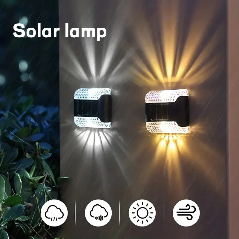 

IP65 Waterproof Grade LED Solar Lights Outdoor Landscape Decoration Garden Night Light Villa Patio Wall Outdoor Decoration Light