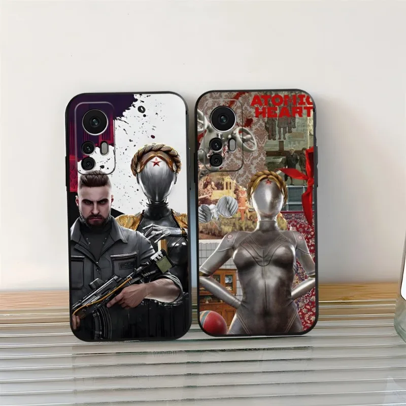 Gioco Atomic Heart Phone Case Fundas Per Redmi Note 12S 12 11 10 7 8 9 T 10A A2 Pro Plus Cover Posteriore In Silicone