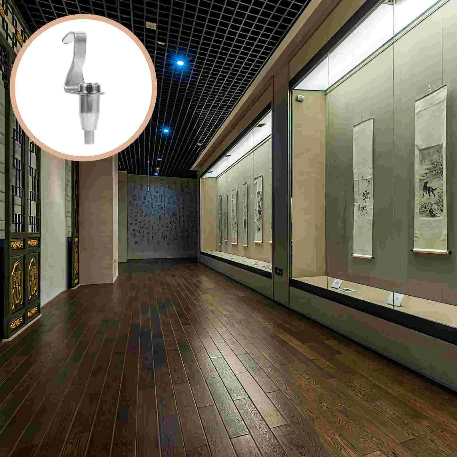 Adjustable Wire Rope Hooks Picture Rail Display Hanging Hooks Gallery Hanging System Accessories wall hooks picture frame hangers hanging hooks