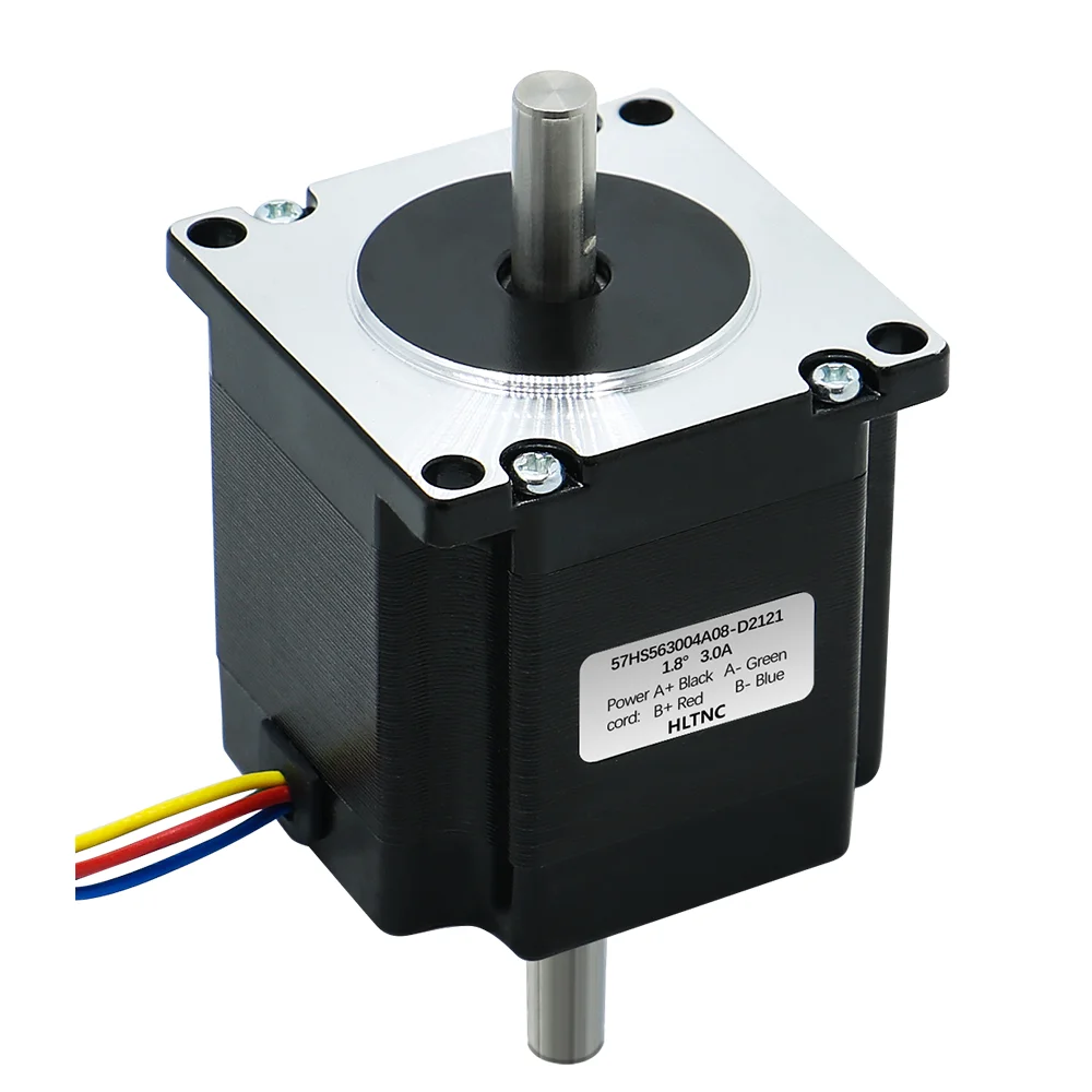 57x56 D 8mm 6.35mm NEMA23 4 Wire 3A 1.2N.m 180Oz-in NEMA 23 Stepper Motor For CNC Engraving Milling Machine 3D Printer stepper motor