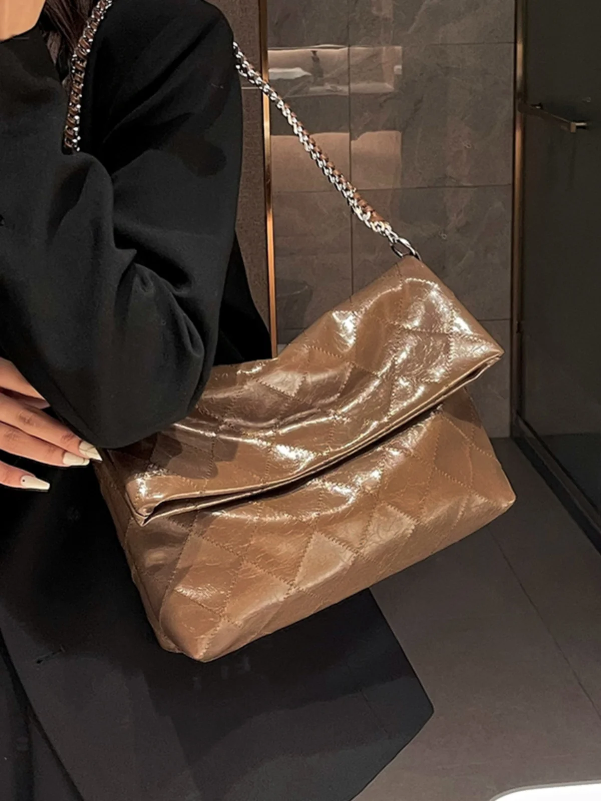 

Премиум сумки 2023 новые женские сумки Осень/Зима Популярные сумки через плечо модные сумки через плечо