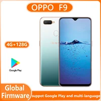 OPPO F9 Smartphone Global firmware  version Android 8.0 4GB 128GB 6.3-inch CPU MediaTek Helio P60（MT6771） used phone 1