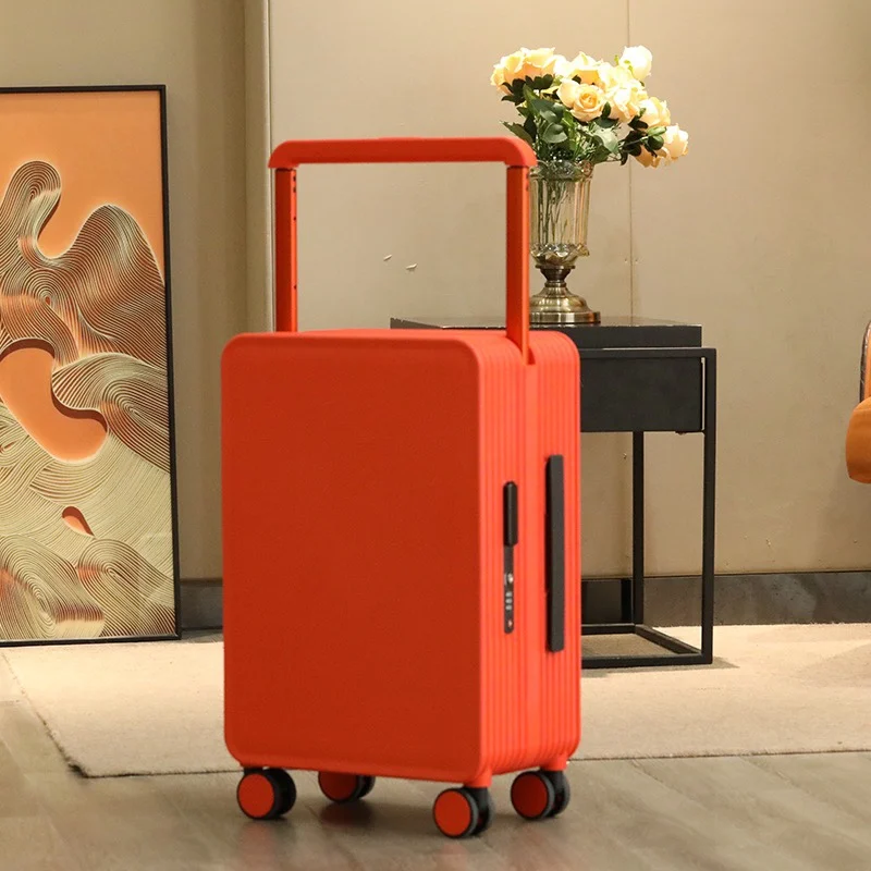 Fashion Width Draw-Bar Luggage Universal Wheel Light 20-Inch Boarding Bag Trolley Suitcase Male And Female,travel bag,pull bar suitcase