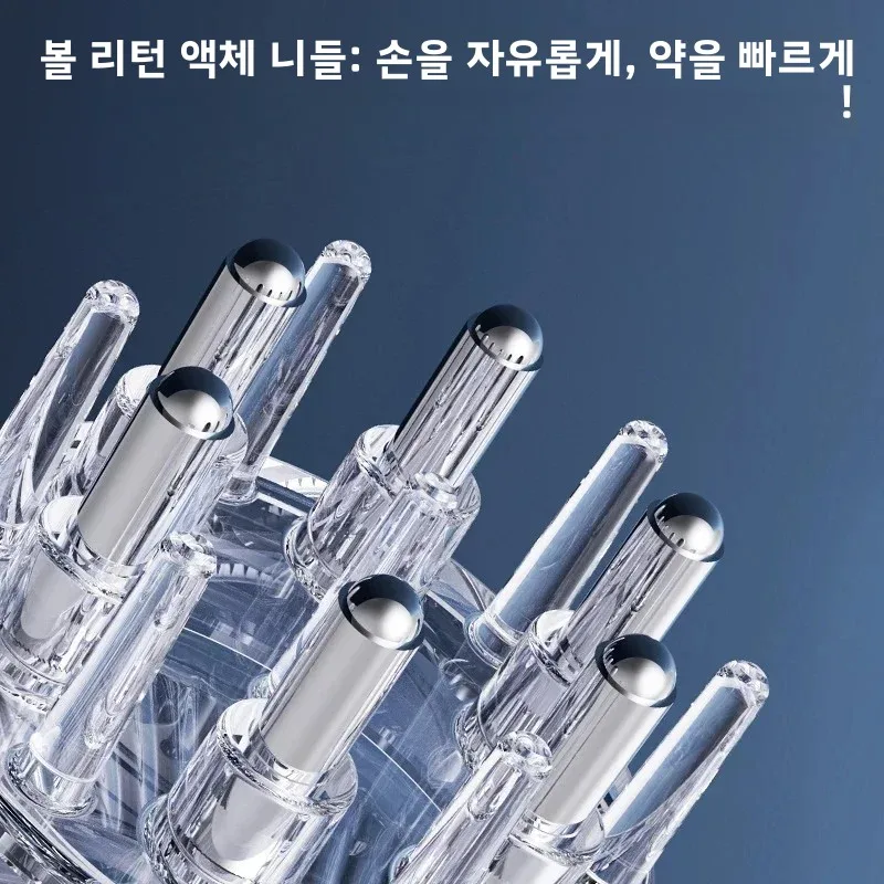 휴대용 두피 애플리케이터 액체 빗 모발 뿌리 마사지 빗 모발 성장 세럼 오일 액체 도포용 안티 헤어 케어 도구 1개
