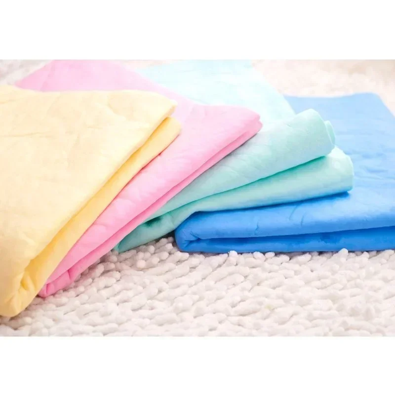 66*43*0.2CM Microfiber High Absorbent Bath Towel Cleaning Wipes Magic Hair Dry Towel Synthetic Deerskin PVA Chamois Cham