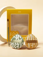 Soft Air Cushion Puff Makeup Blender Sponges Elastic Marshmallow Cosmetic Foundation Powder Set Powder Puff Set Box 1