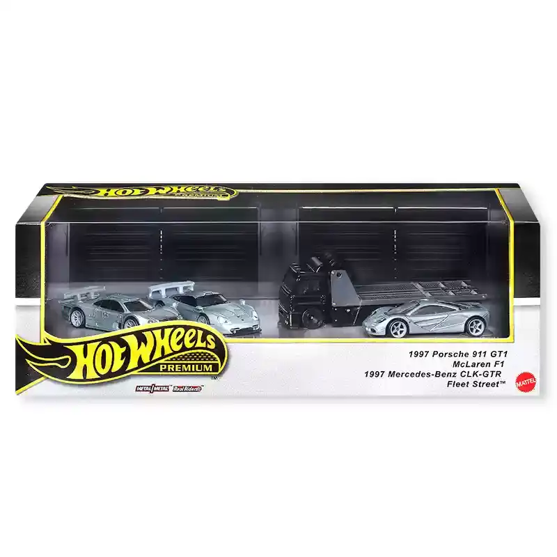 Origial Hot Wheels 2025 Clk Premium Box Set Exotic Racers Porsche