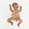 NPK 19inch Newborn Baby Reborn Doll Kit Baby Rosalie Lifelike Soft Touch Already Painted Unfinished Doll Parts 3