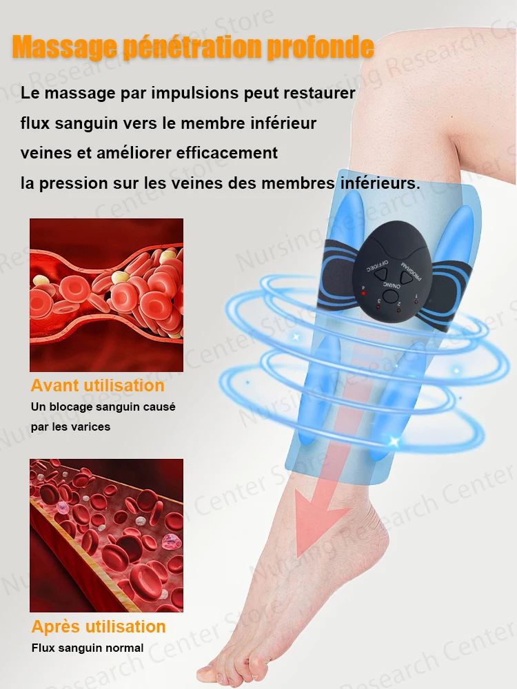 Pulse Massage Patch Eliminates Varicose Veins And Effectively Improves Blood Circulation_voghion.com