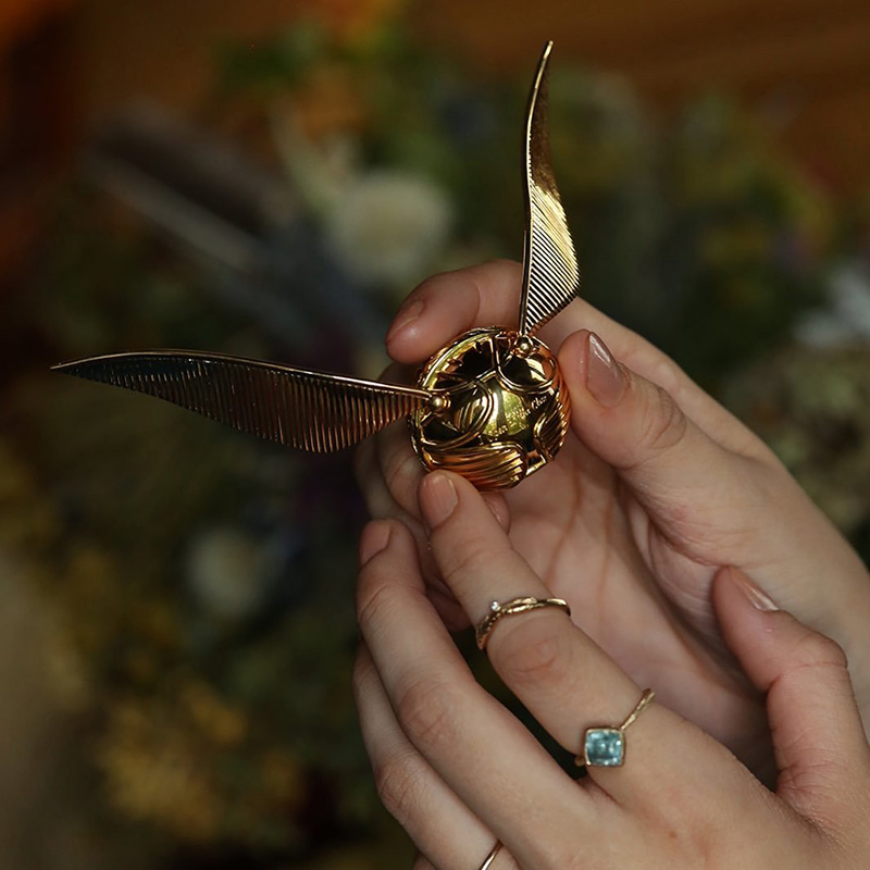 Golden snitch ring box set（with ring） Dagiba Jewelry