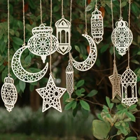 2D Flat Golden Ramadan Wall Pendant Eid Hanging Acrylic home Decor Eid Al Fitr Muslim Islamic Party Supplies Eid Al Adha Gift 1