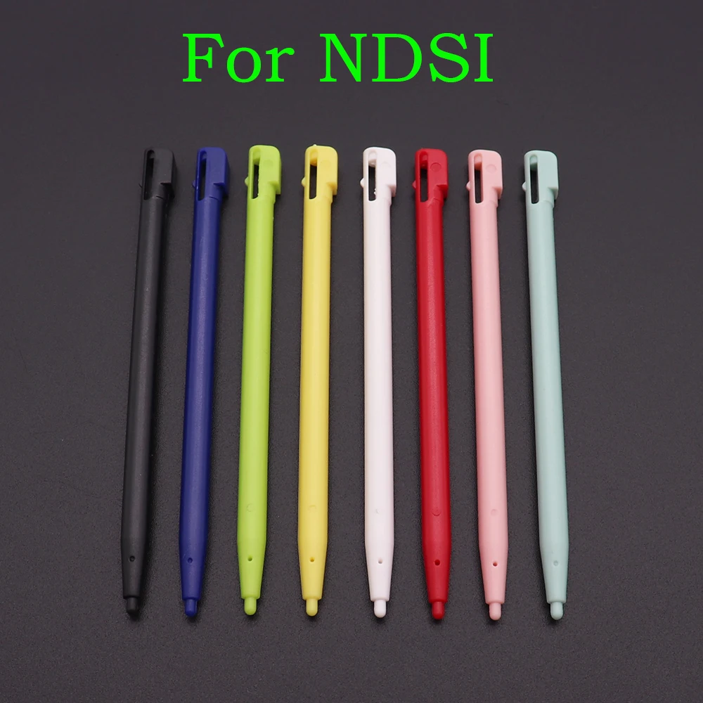 8pcs For NDSI Touch pen Black White Red blue Plastic Touch Screen Stylus Pen For NINTENDO DSI NDSI Pen