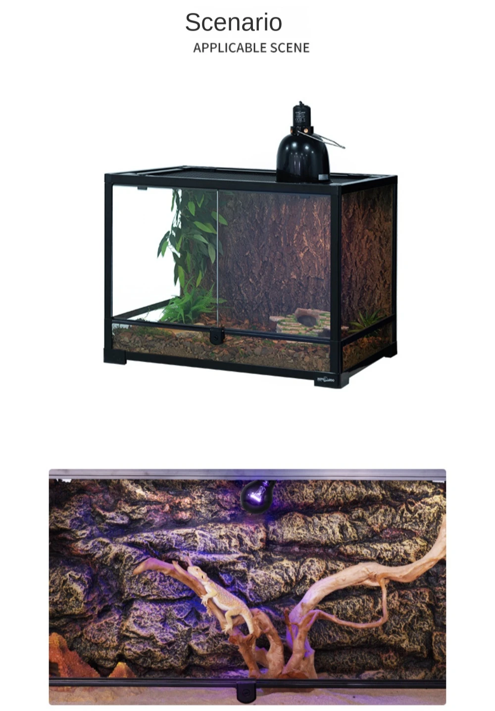 Reptile Basking Light Bulb, 100W Reptile UVA Night Heat Lamp Bulb, E27 ,Moonlight Pet Light For Lizard ,Turtle, Tortoise,Snake