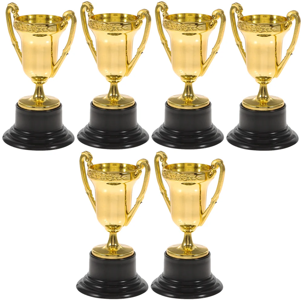 

Trophy Trophies Award Kid Toys Mini Plastic Sports Gold Soccer Cup Reward Winner Football Kid Toy Baseball Awards Cups