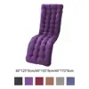 Polyester Recliner Cushion Thickened Mat Sunlounger Cushion Outdoor Indoor 2
