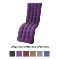 Polyester Recliner Cushion Thickened Mat Sunlounger Cushion Outdoor Indoor 2