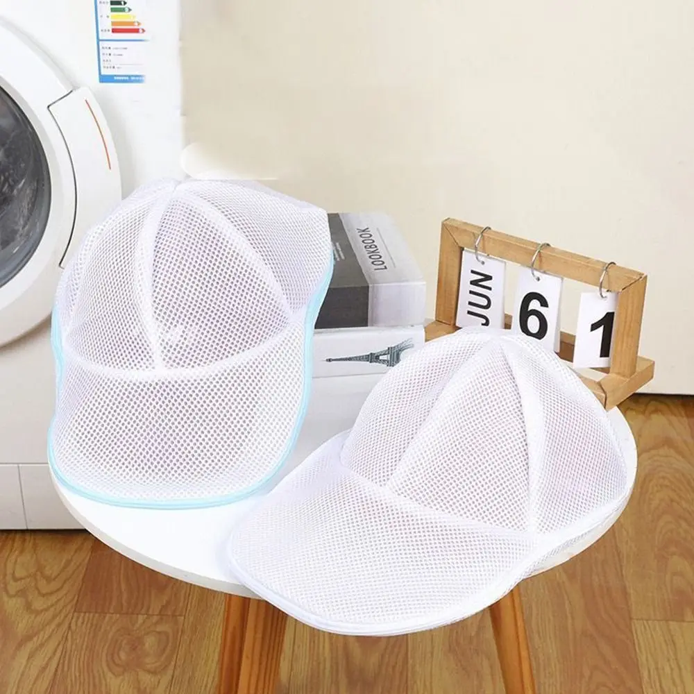 Hat Washer Portable Hat Washing Cage Holder Frame for Flat and Curved Hats Washing Hat Rack Flat and Curved Hats Detachable 5