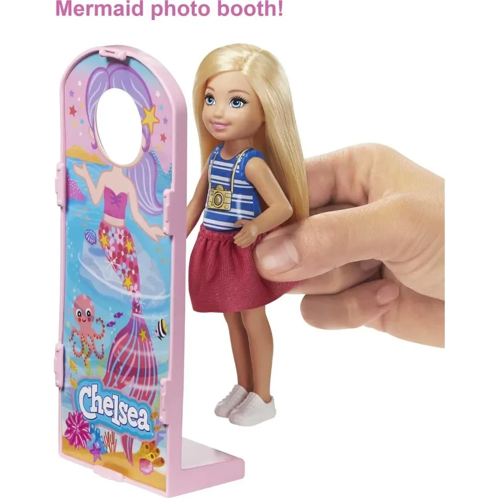 Originale Barbie Club Chelsea Carnival Playset con piccola bambola