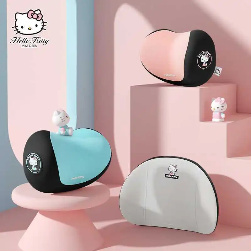 

Sanrio Kawaii Hello Kitty Car Headrest Anime Cartoon Cute Fashion Exquisite Creative Soft Skin Friendly Good Looking Neck Pillow