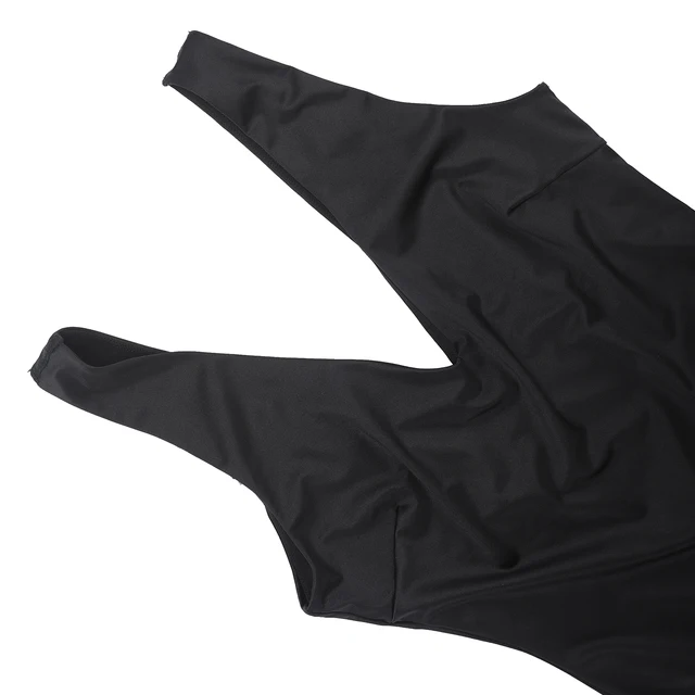 Hexin Satin Bodysuit For Women Shapewear Thong Tank Top Adjustable