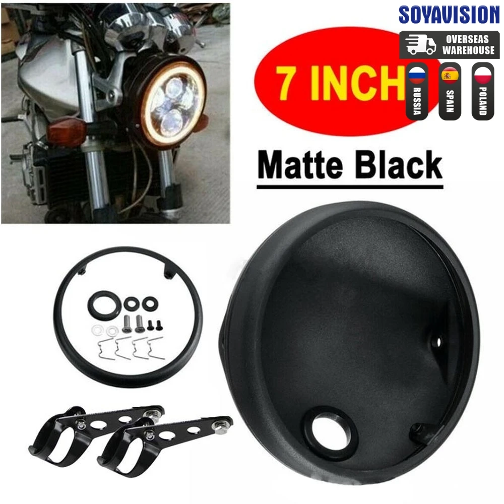 7-inch-car-accessories-883-Led-Headlight-Housing-bracket-cover-for ...