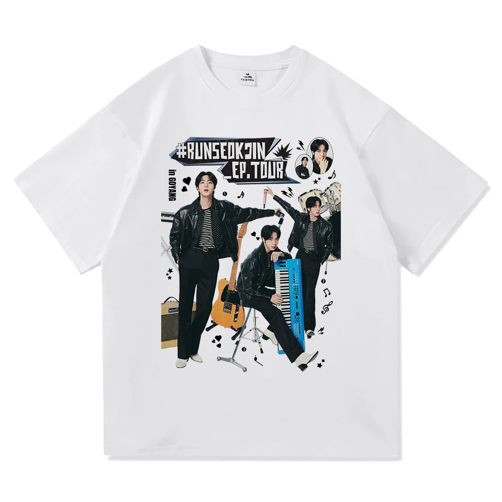 RUNSEOKJIN EP.TOUR Tシャツ JINサイズ ホワイト RUNSEOKJIN EP.TOUR Tシャツ JINサイズ ホワイト - メルカリ
