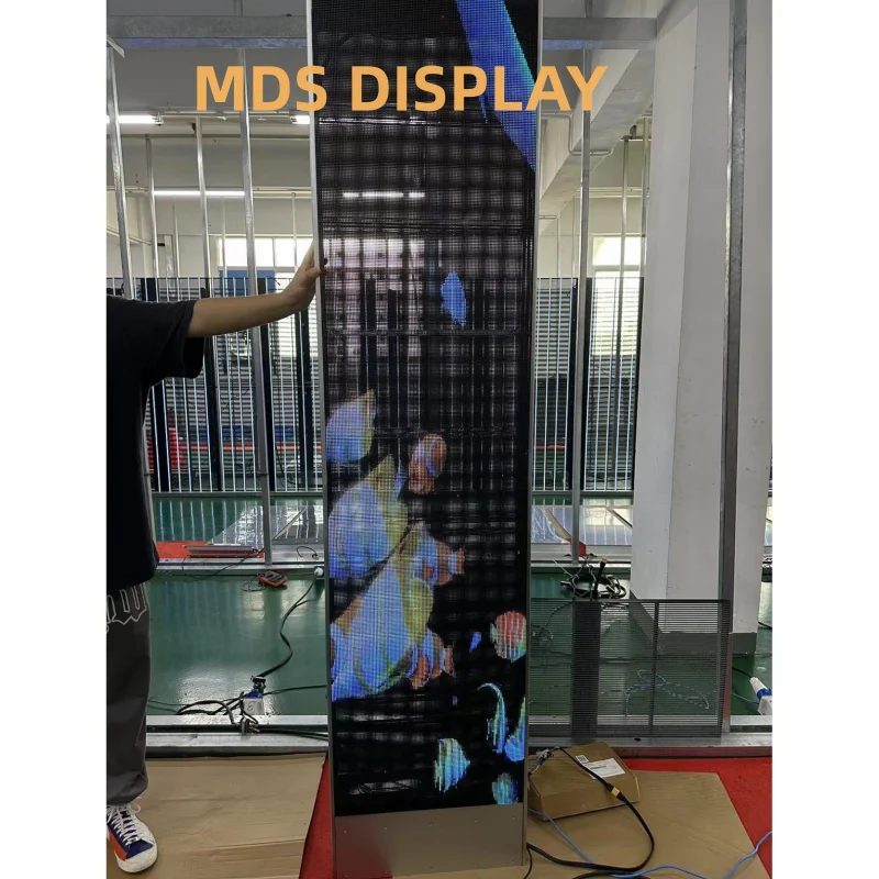 Рисунок 4 - Прозрачный СВЕТОДИОДНЫЙ постер MDS