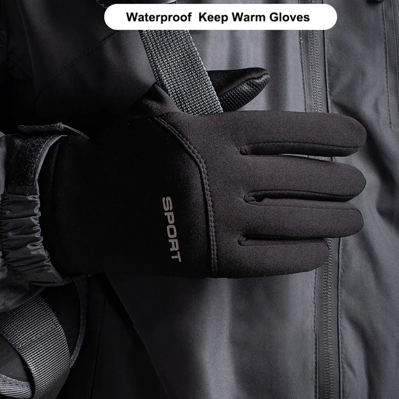 Winter Outdoor Skiing Gloves,Cold Resistant Gloves,Touch Screen Compatible,Motorcycle Gloves,Valentine's Day Gifts,Couple Gloves