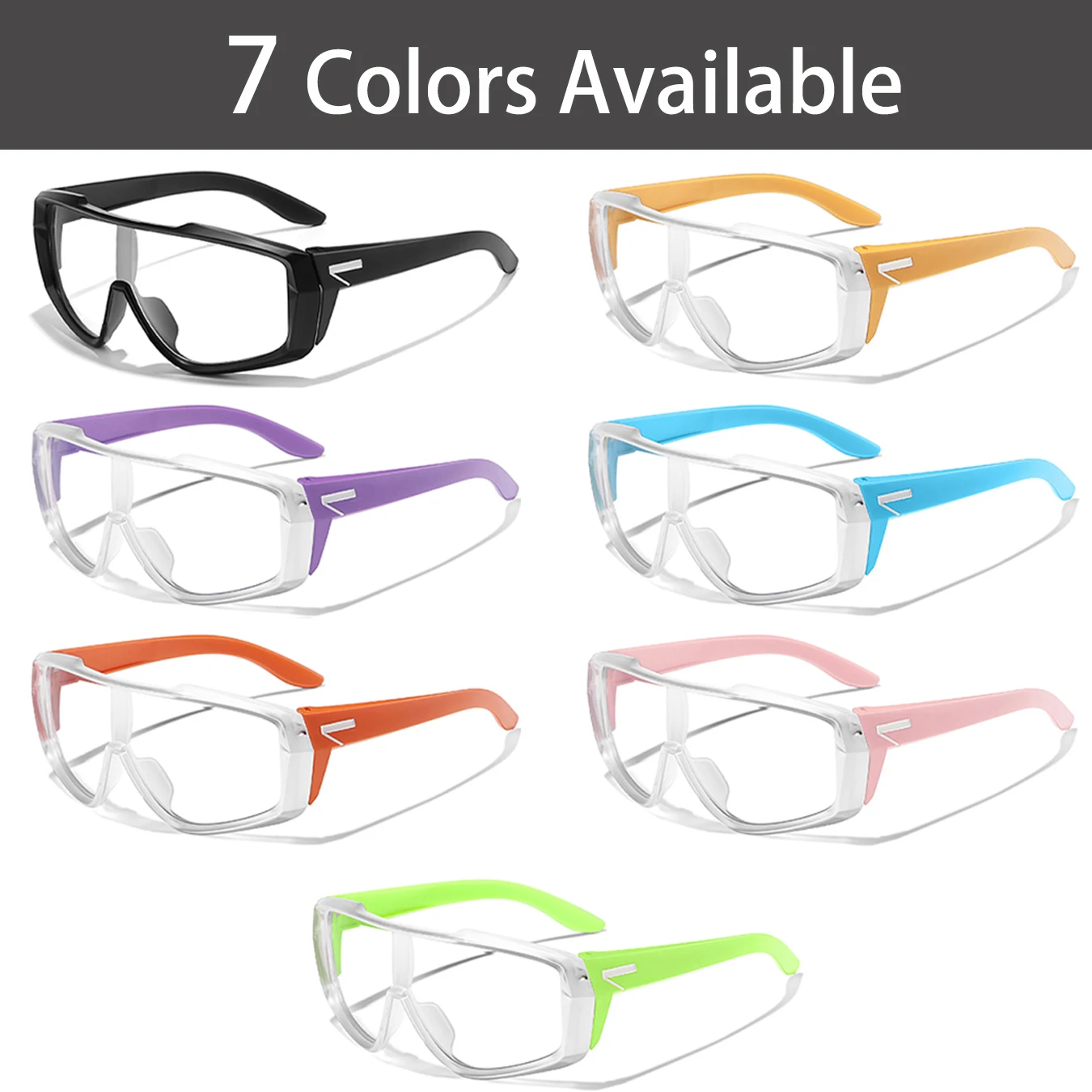 Photochromic Square Sunglasses for Outdoor, Running, and Hiking
