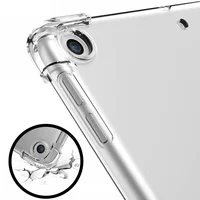 Shockproof Silicone Case For Apple iPad 9.7 10.2 10.9 2th 3th 4th 5th 6th 7th 8th 9th 10th Generation Flexible Transparent Cover 2