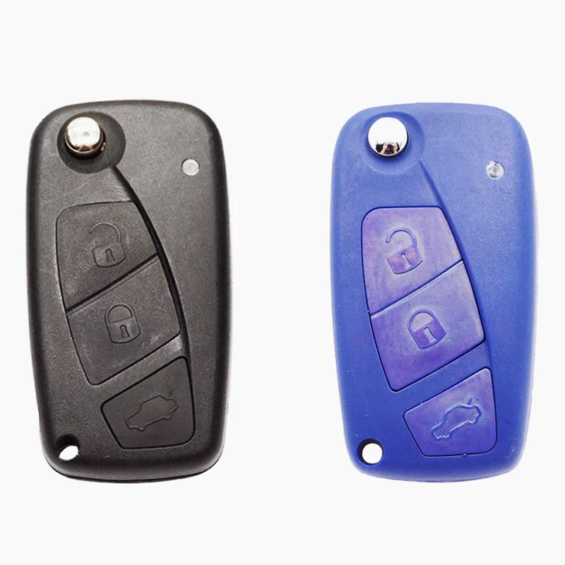 Flip Folding Remote Car Key Shell Case For Fiat 2/3 Buttons Punto Ducato Stilo Panda Idea Doblo Bravo Uncut Blade Replacement 3 buttons remote car key fob shell replacement flip folding car key case cover fit for fiat punto ducato panda idea doblo bravo