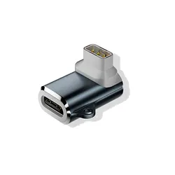 Compact Smartwatch Charging Adapter with LED Indicator (Grey)
