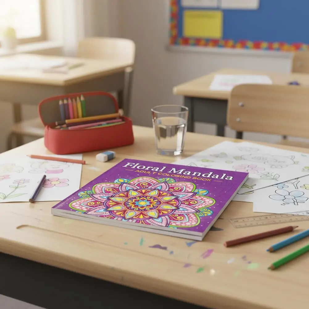 Mandala Patterns: Adult Coloring Book for Relaxation and Stress Relief, Perfect Gift for Birthdays and Holidays