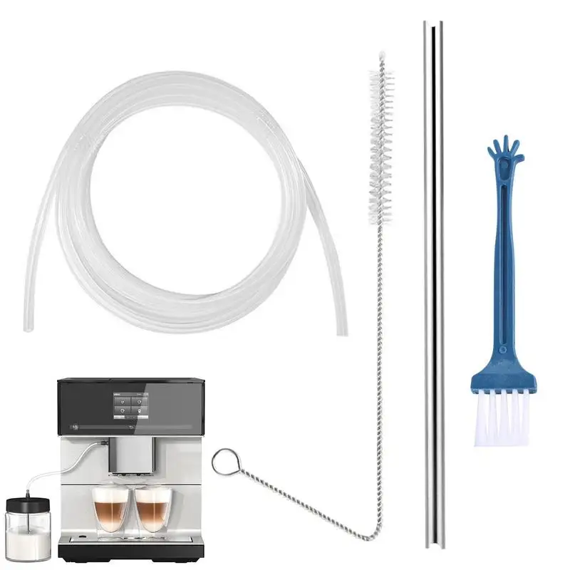 

Coffee Machine Milk Tube 2 M Milk Tube Silicone Pipe Automatic Coffee Machine Coffee Machine Milk Tube Compatible With Cleaning