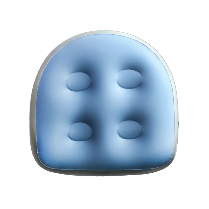Inflatable Spa Booster Seat Mat Chair Bathtub Spa Pad Pool Bath Hot Tub Water Injection Cushion Pillow for Bathroom Accessories bath pillow