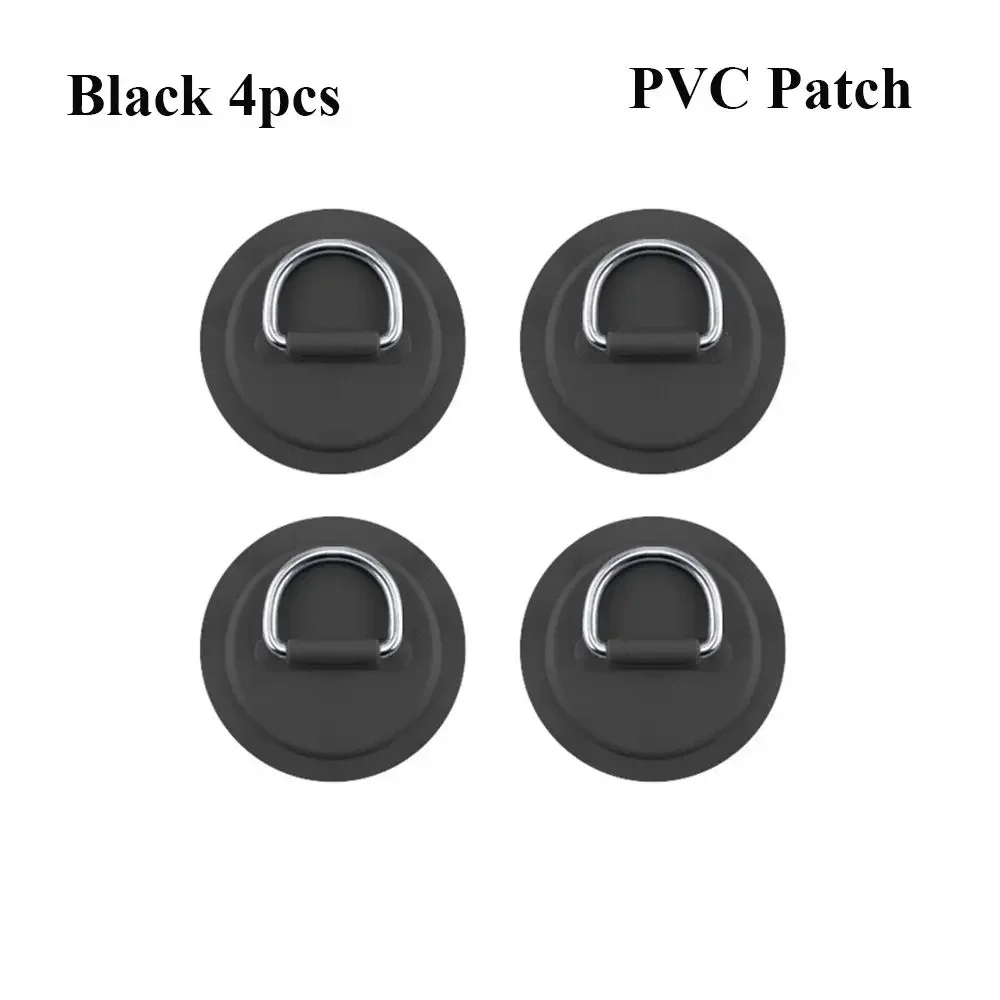 Surfboard Dinghy PVC Patch with Stainless Steel D-Ring and Bungee Rope Kit