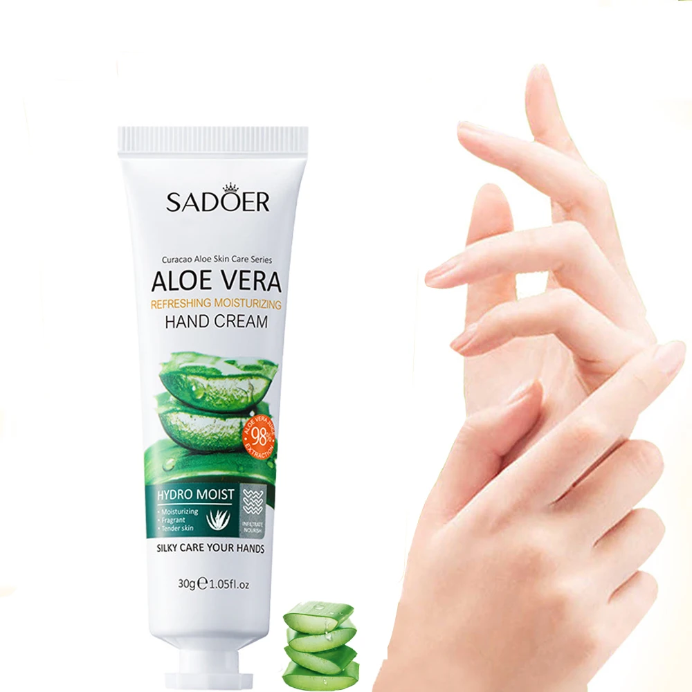 Les Officines Actifs Beauté Crème Mains Au Karité Lotions à l'aloe Vera pour les mains, sérum de réparation, nourrissant,  soins pour la peau, Anti-sécheresse, Anti-vieillissement, crème  blanchissante pour les mains, 30g - AliExpress