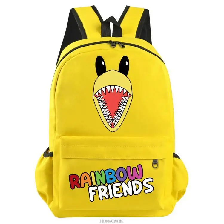 Jogos ROBLOX Rainbow amigos Mochilas escolares 17 polegadas Printe