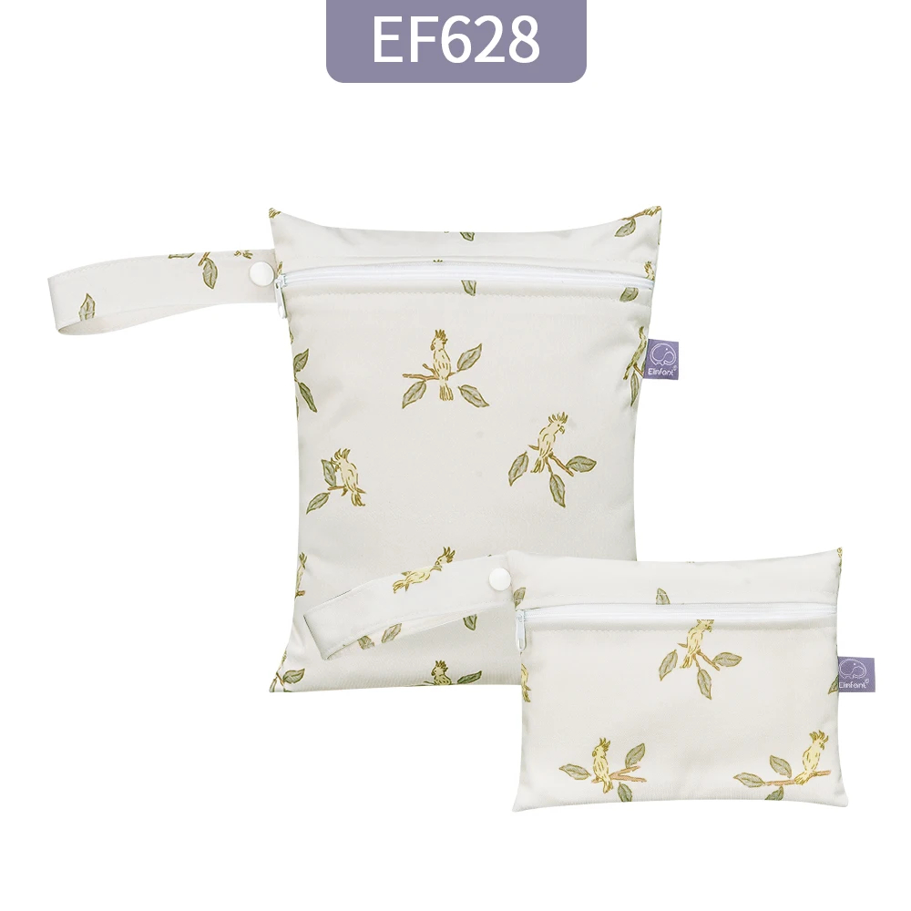 Elinfant 2-Piece Cute Waterproof Storage Bag Set