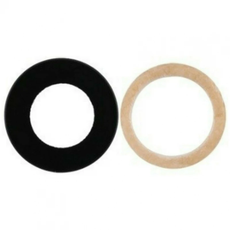 Obiettivo In Vetro Per Fotocamera + Adesivo Per Huawei P Smart / Enjoy 7S Posteriore # Huawei P Smart (Fig-Lx1, Fig-Lx2, Fig-Lx3, Fig-La1) # Huawei En