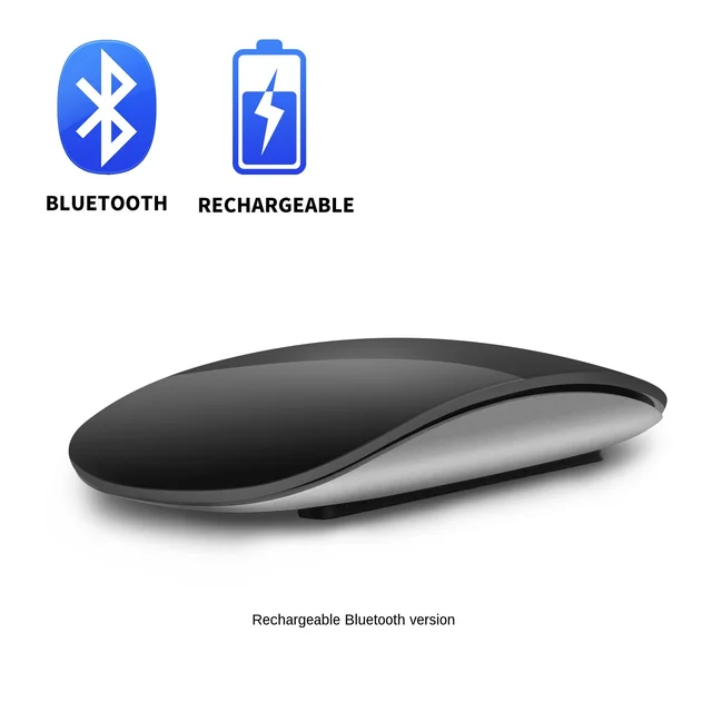 Bluetooth Wireless Mouse Silent Rechargeable Laser Computer Mouse Slim Ergonomic PC Magic Mice For Apple Macbook Microsoft IPAD 8